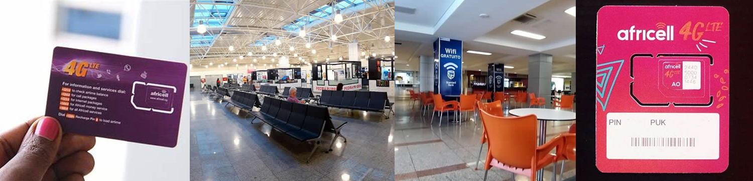 SIM Card at Luanda Quatro de Fevereiro Airport (LAD)
